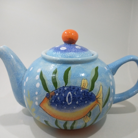 SOLD OUT!! NOT AVAILABLE!!!TEA POT- CERAMIC. BRAND NEW!!! - Picture 2 of 5